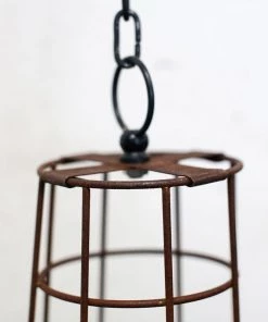 Nkuku Planters & Vases Abari Caged Hanging Planter