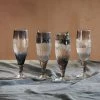 Nkuku Abeeko Champagne Glass - Smoke (Set Of 4) 1 Nkuku Abeeko Champagne Glass - Smoke (Set Of 4)