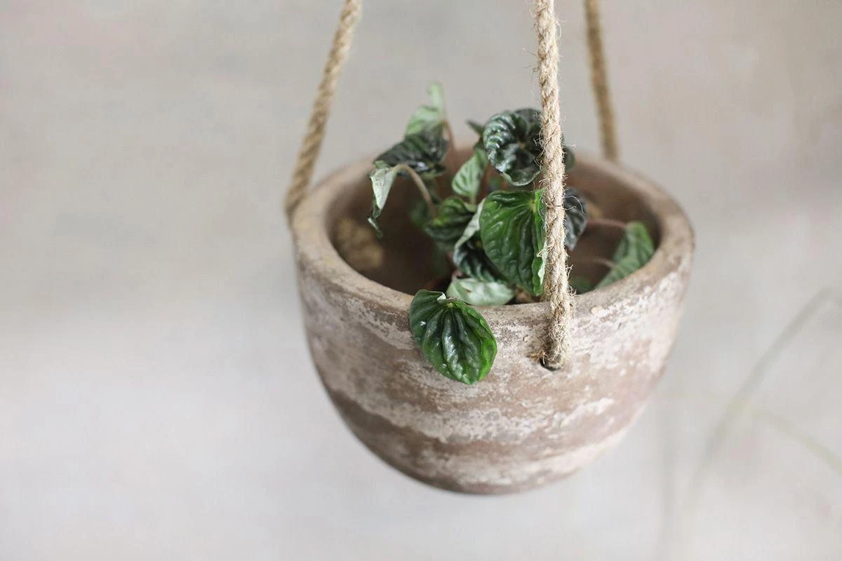 Nkuku Home Accessories Affiti Clay Hanging Planter 4 Nkuku Home Accessories Affiti Clay Hanging Planter
