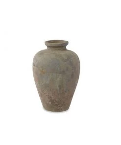 Nkuku Small Affiti Clay Tapered Pot Home Accessories
