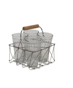 Nkuku Agar Glass Set Tableware 12 Nkuku Agar Glass Set Tableware