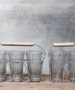 Nkuku Agar Glass Set Tableware