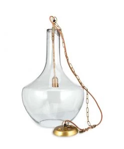 Nkuku Agatarla Glass Pendant - Small Hallway & Bootroom