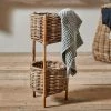 Nkuku Home Accessories Amandi Rattan Storage Stand