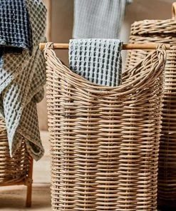 Nkuku Home Accessories Amandi Rattan Storage Stand