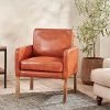 Nkuku Amari Leather Occasional Chair