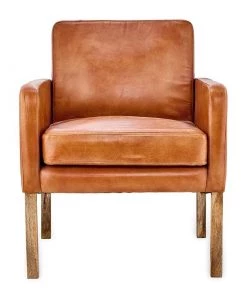 Nkuku Amari Leather Occasional Chair