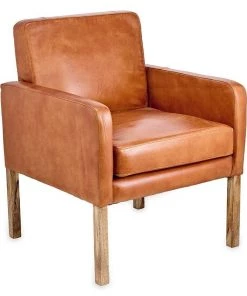 Nkuku Amari Leather Occasional Chair