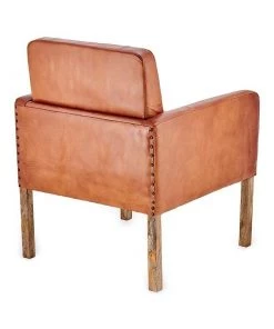 Nkuku Amari Leather Occasional Chair