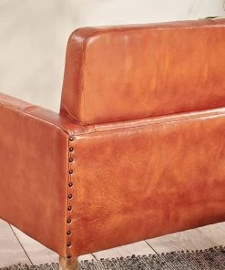 Nkuku Amari Leather Occasional Chair