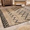 Nkuku Ambara Jute Rug - Large - Black & Natural 1 Nkuku Ambara Jute Rug - Large - Black & Natural