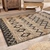 Nkuku Ambara Jute Rug - Medium - Black & Natural Home Accessories