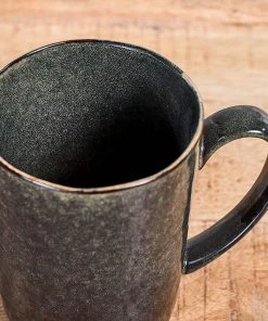 Nkuku Amina Mug - Sea Grey (Set Of 2)