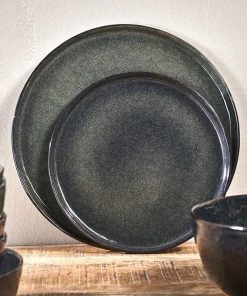 Nkuku Amina Side Plate - Sea Grey 9 Nkuku Amina Side Plate - Sea Grey