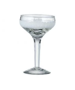 Nkuku Anara Etched Champagne Glass - Clear (Set Of 4) 11 Nkuku Anara Etched Champagne Glass - Clear (Set Of 4)