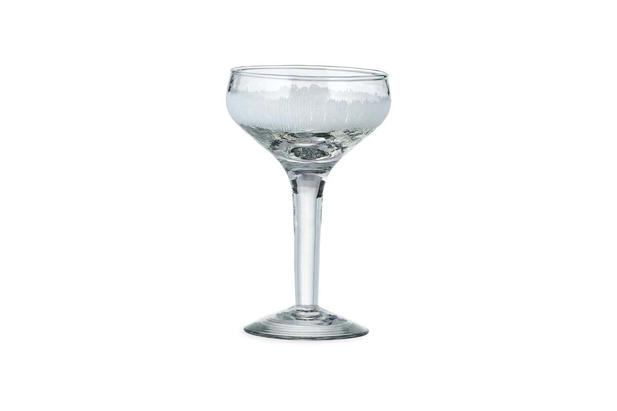 Nkuku Anara Etched Champagne Glass - Clear (Set Of 4) 7 Nkuku Anara Etched Champagne Glass - Clear (Set Of 4)