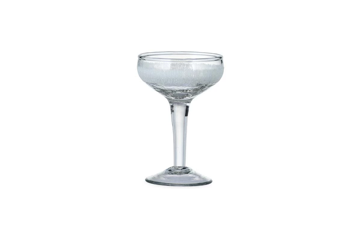 Nkuku Tableware Anara Etched Cocktail Glass - Clear (Set Of 4) 7 Nkuku Tableware Anara Etched Cocktail Glass - Clear (Set Of 4)