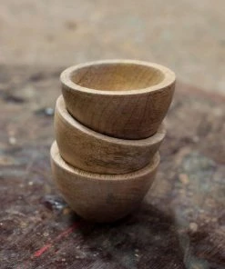 Nkuku Artisan Mini Bowls (Set Of 3) Tableware