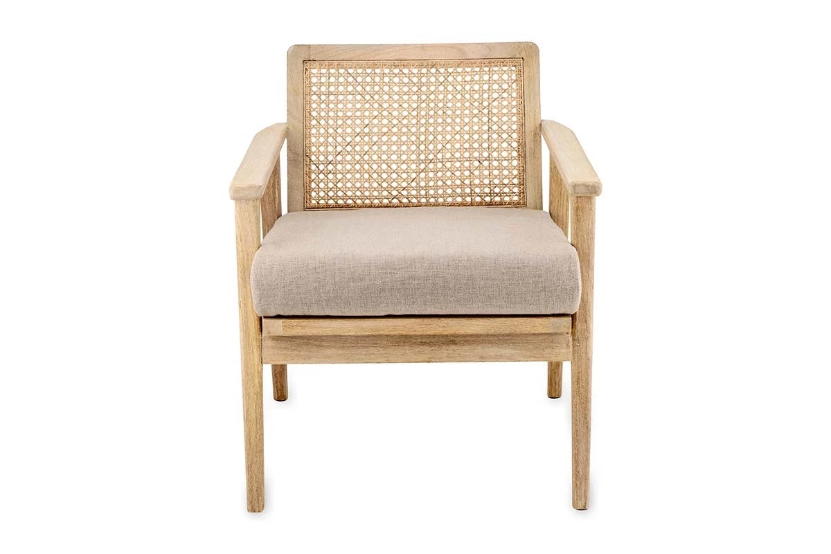 Nkuku New Arrivals Atri Mango Wood & Cane Occasional Chair 7 Nkuku New Arrivals Atri Mango Wood & Cane Occasional Chair