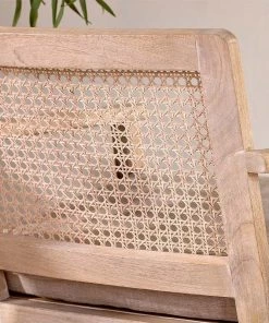 Nkuku New Arrivals Atri Mango Wood & Cane Occasional Chair 11 Nkuku New Arrivals Atri Mango Wood & Cane Occasional Chair