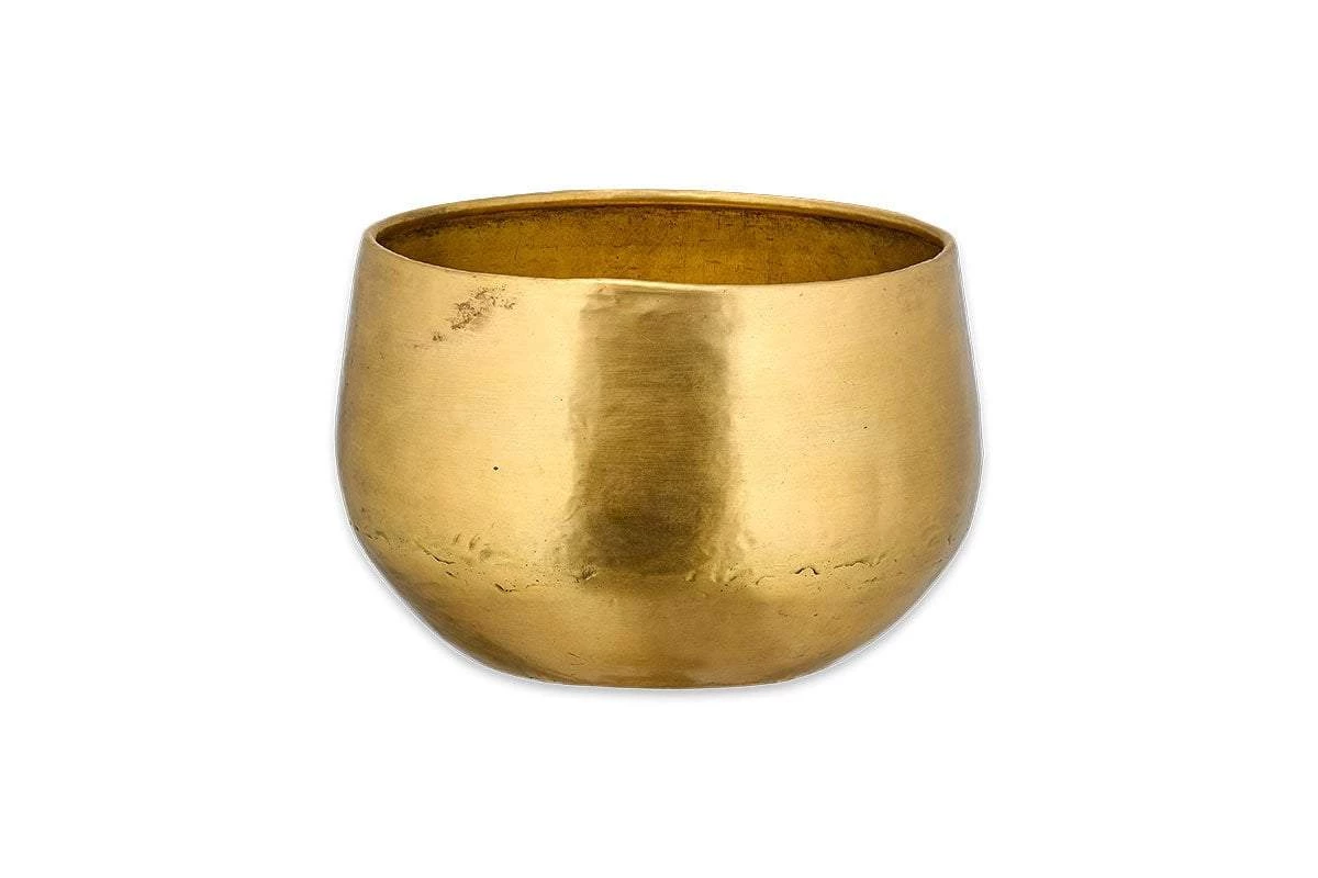 Nkuku Atsu Brass Planter 8 Nkuku Atsu Brass Planter