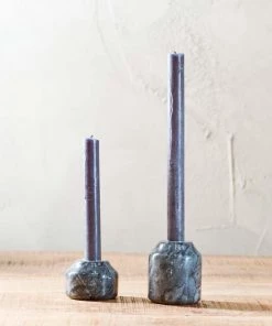Nkuku Aya Marble Candlestick Home Accessories