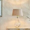 Nkuku Baba Clear Glass Lamp - Small Tall