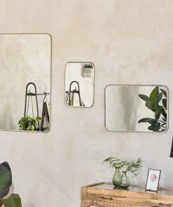 Nkuku Balia Rounded Mirror Home Accessories