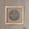 Nkuku Home Accessories Baliem Circular Block Print Artwork