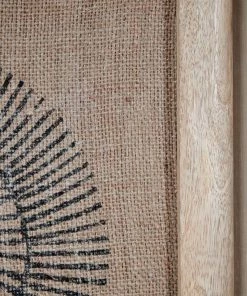 Nkuku Home Accessories Baliem Circular Block Print Artwork