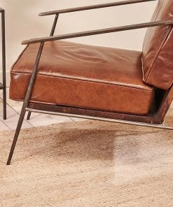 Nkuku Balsasan Leather Armchair