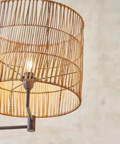 Nkuku Banso Wicker Lampshade - Large Bedroom 9 Nkuku Banso Wicker Lampshade - Large Bedroom