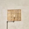 Nkuku Banso Wicker Lampshade - Large Bedroom