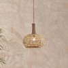 Nkuku Beru Rattan Lampshade - Small Conical