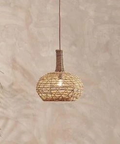 Nkuku Beru Rattan Lampshade - Small Conical