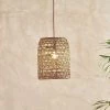 Nkuku Hallway & Bootroom Beru Rattan Lampshade - Small Cylinder