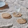 Nkuku Hemp Rugs & Accessories Braided Hemp Coasters - Natural (Set Of 4) 1 Nkuku Hemp Rugs & Accessories Braided Hemp Coasters - Natural (Set Of 4)
