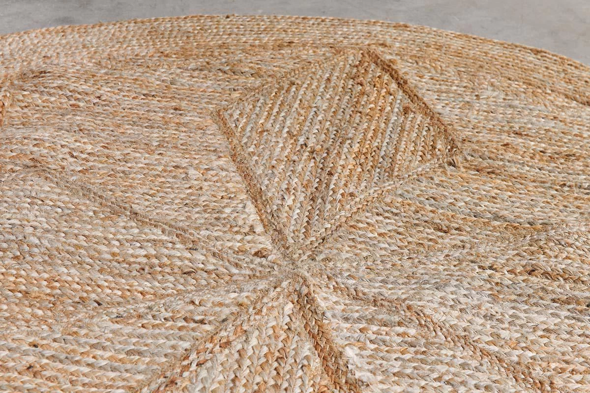 Nkuku Braided Hemp Patterned Rug 5 Nkuku Braided Hemp Patterned Rug