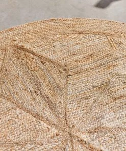 Nkuku Braided Hemp Patterned Rug