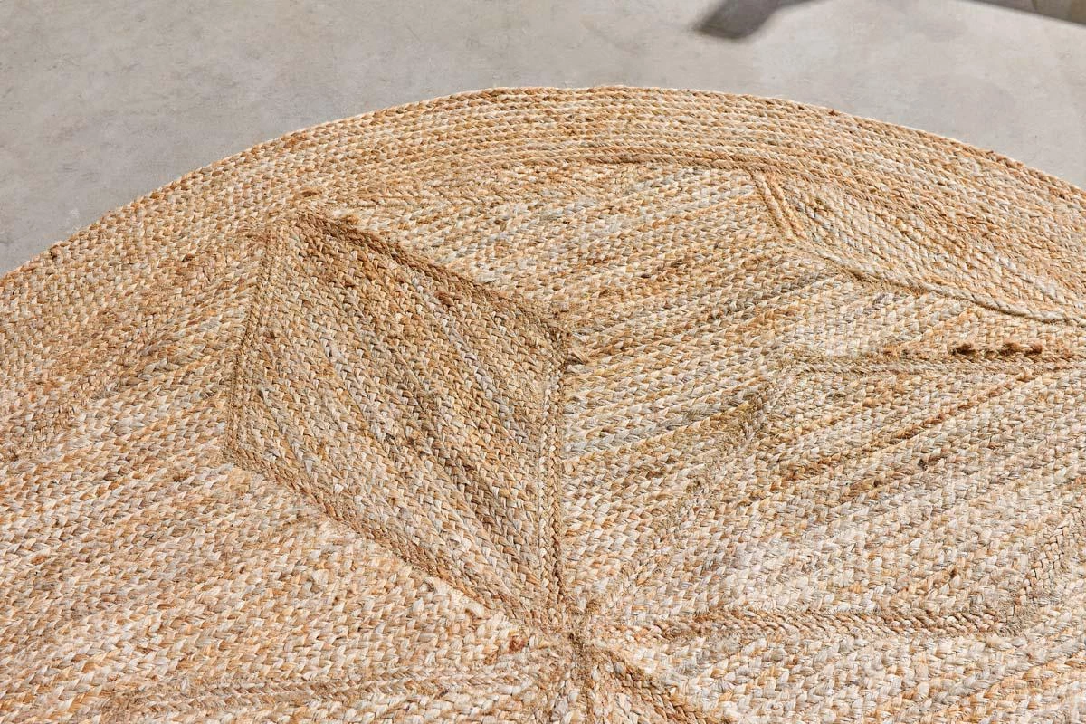 Nkuku Braided Hemp Patterned Rug 4 Nkuku Braided Hemp Patterned Rug