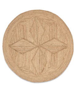 Nkuku Braided Hemp Patterned Rug 9 Nkuku Braided Hemp Patterned Rug