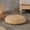 Nkuku Braided Hemp Pouf - Natural Soft Furnishings