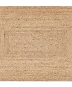 Nkuku Braided Hemp Rug - Natural