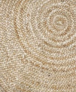 Nkuku Home Accessories Braided Hemp Rug - Round
