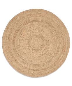 Nkuku Home Accessories Braided Hemp Rug - Round 11 Nkuku Home Accessories Braided Hemp Rug - Round