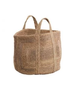 Nkuku Braided Hemp Storage Basket - Natural Soft Furnishings 12 Nkuku Braided Hemp Storage Basket - Natural Soft Furnishings