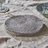 Nkuku Braided Hemp Tablemats - Soft Grey (Set Of 4)