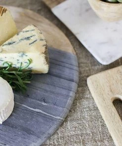 Nkuku Serveware Bwari Long Marble Board - Grey