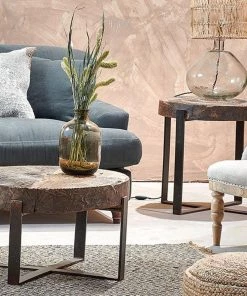 Nkuku Chakala Wooden Coffee Table Living Room