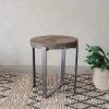 Nkuku Chakala Wooden Side Table Living Room